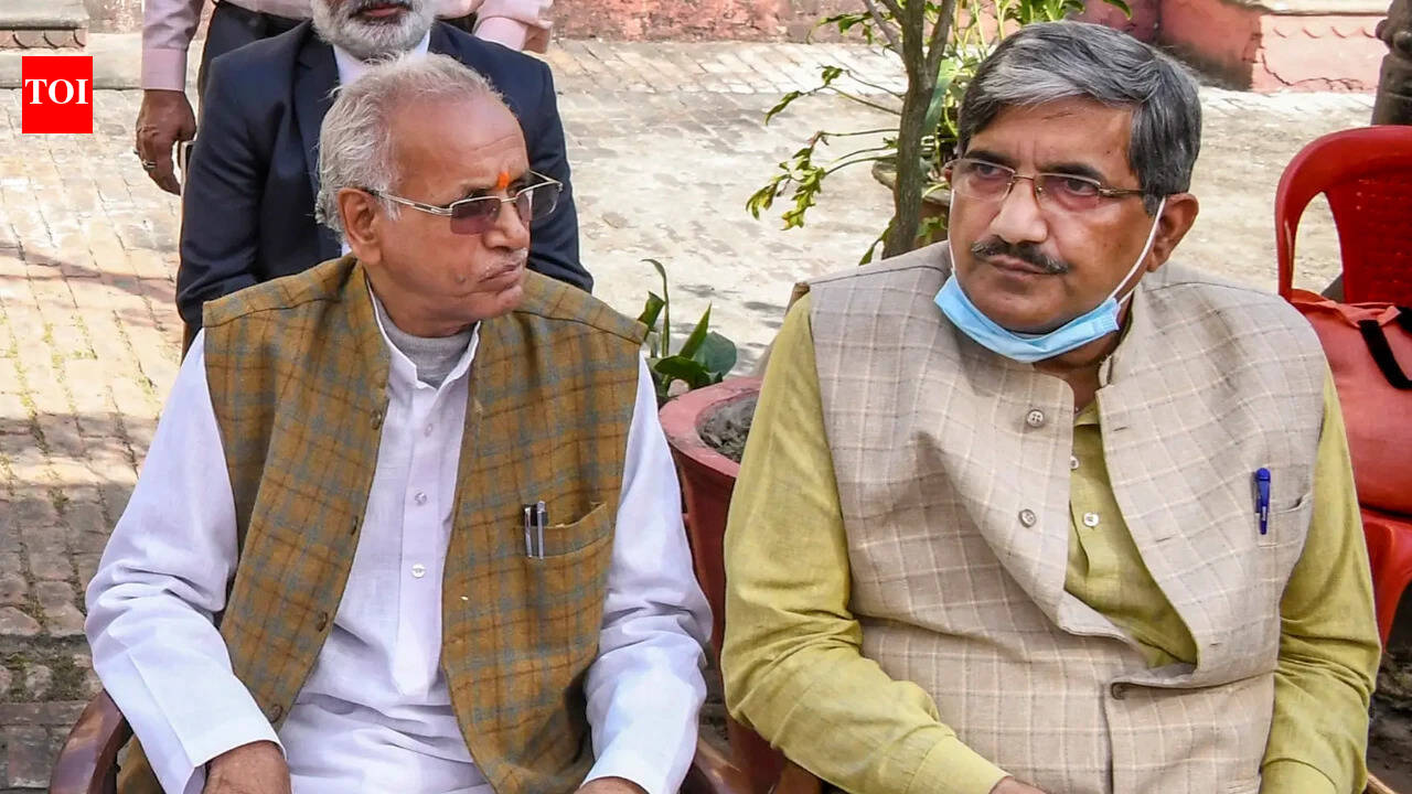 Ayodhya Ram temple trust general secretary Champat Rai, member Anil Mishra resign