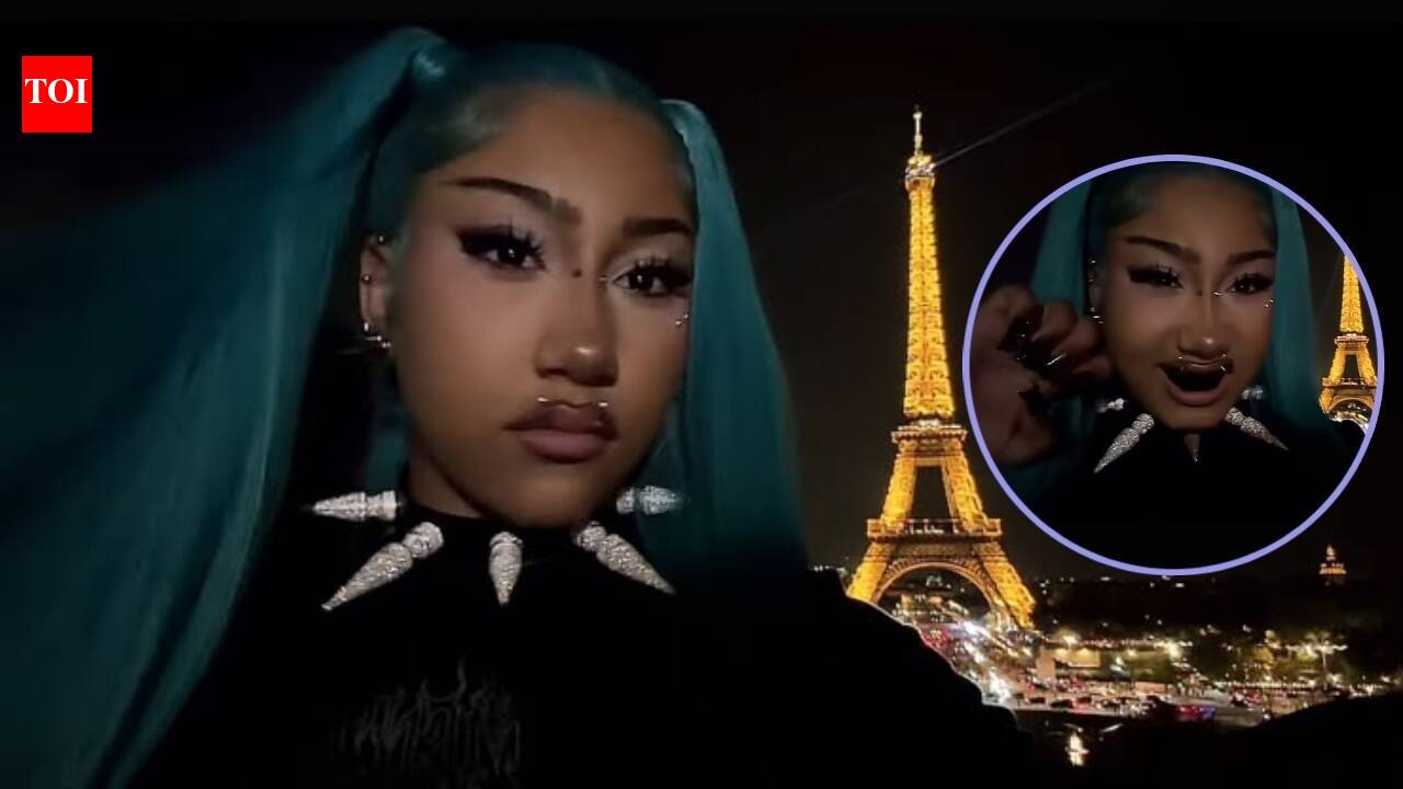 North West stuns in facial piercings and blue hair at Paris Fashion Show 2026; steals spotlight with edgy aesthetics
