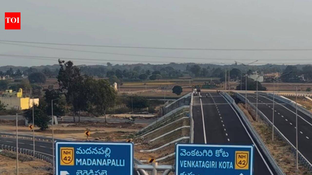 100km of Bengaluru-Chennai expressway open, car toll fixed at Rs 195