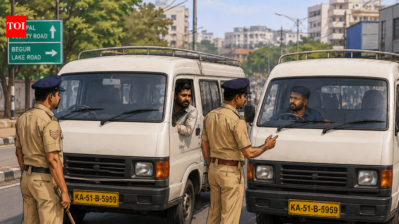 Six number plates, 12 vehicles: 2 land in Bengaluru police custody over registration fraud