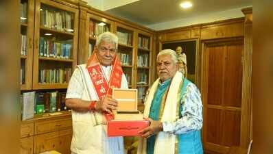 Speaker discusses Amarnath Yatra preps with J&K LG