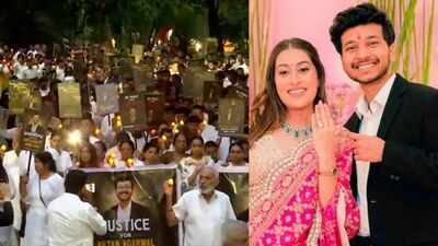 'Ghar mein bahu lane chala tha': Ketan Agarwal's father demands death penalty for accused at candlelight march