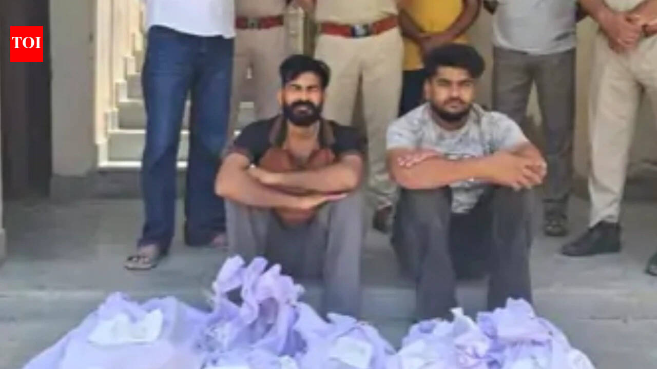 Couple among 3 arrested in Rs 55 crore heroin seizure in Rajasthan linked to Pakistan drone smuggling