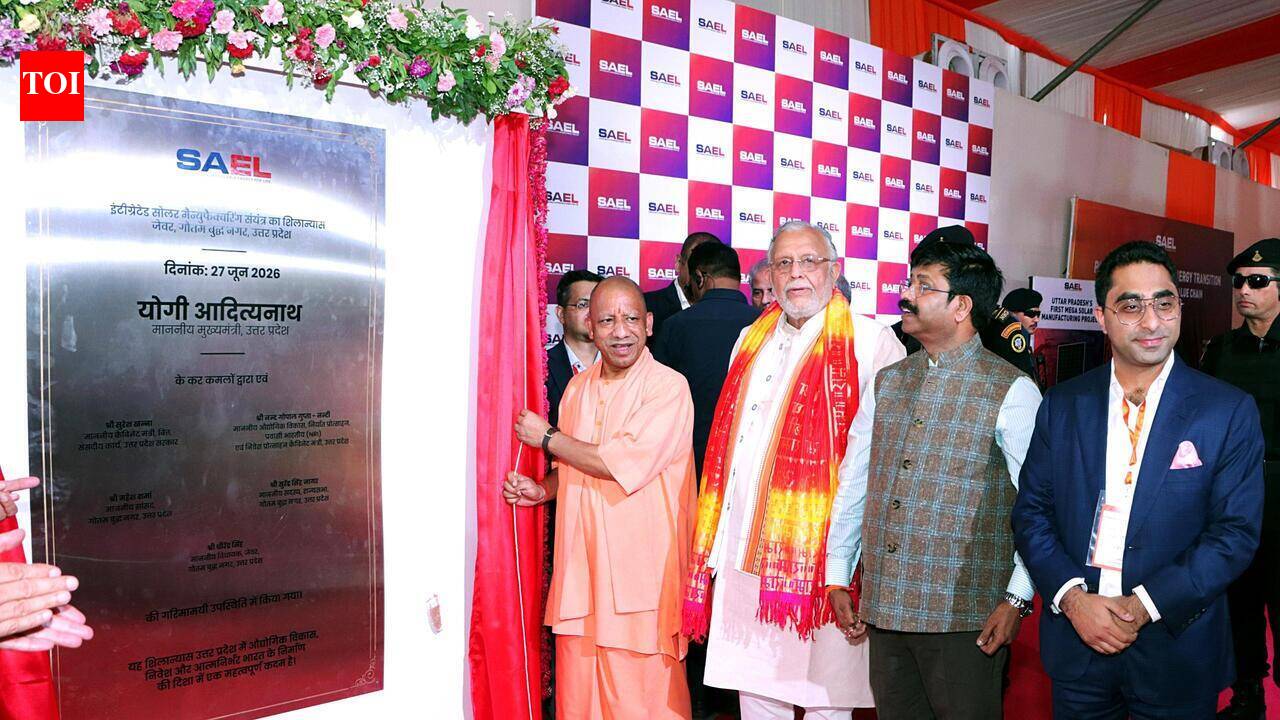 ‘Jangal raj to mangal raj’: In Jewar, Yogi toasts UP’s economic rise