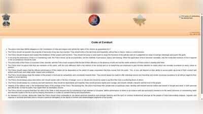 Courtesy in rulebook, controversy on the streets, Raj police’s own code under scanner