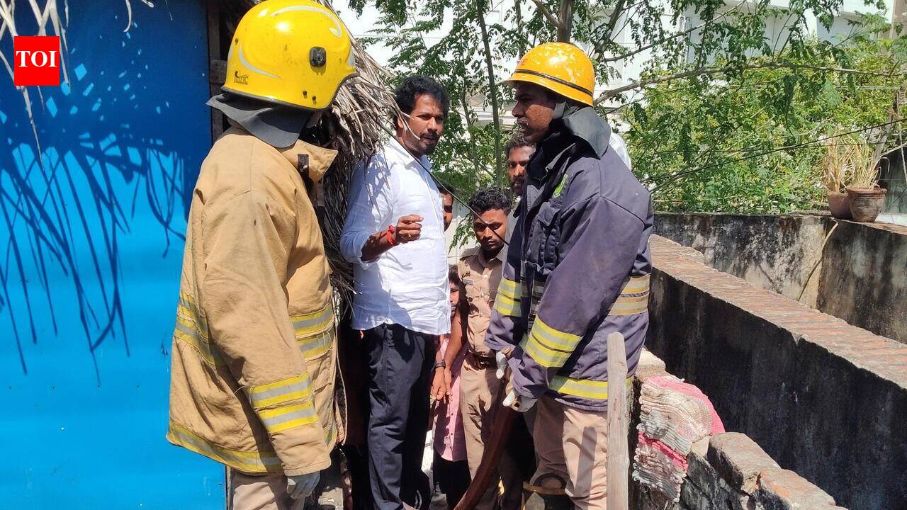 Boy, 9, dies in fire at thatched house near Kumbakonam