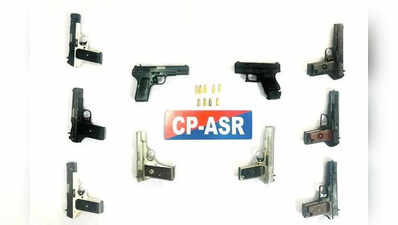Cross-border arms racket busted; 4 held with 10 pistols