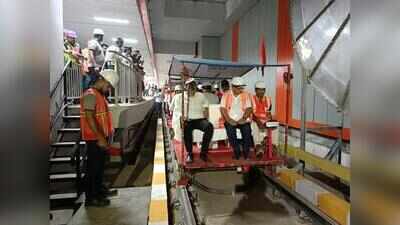 Kanpur Metro nears Naubasta Extension as safety inspection begins