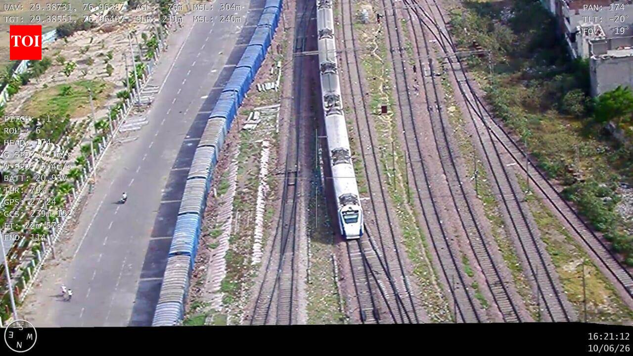 Eyes in the sky: RPF uses drones to curb stone-pelting of trains, arrests up in a year