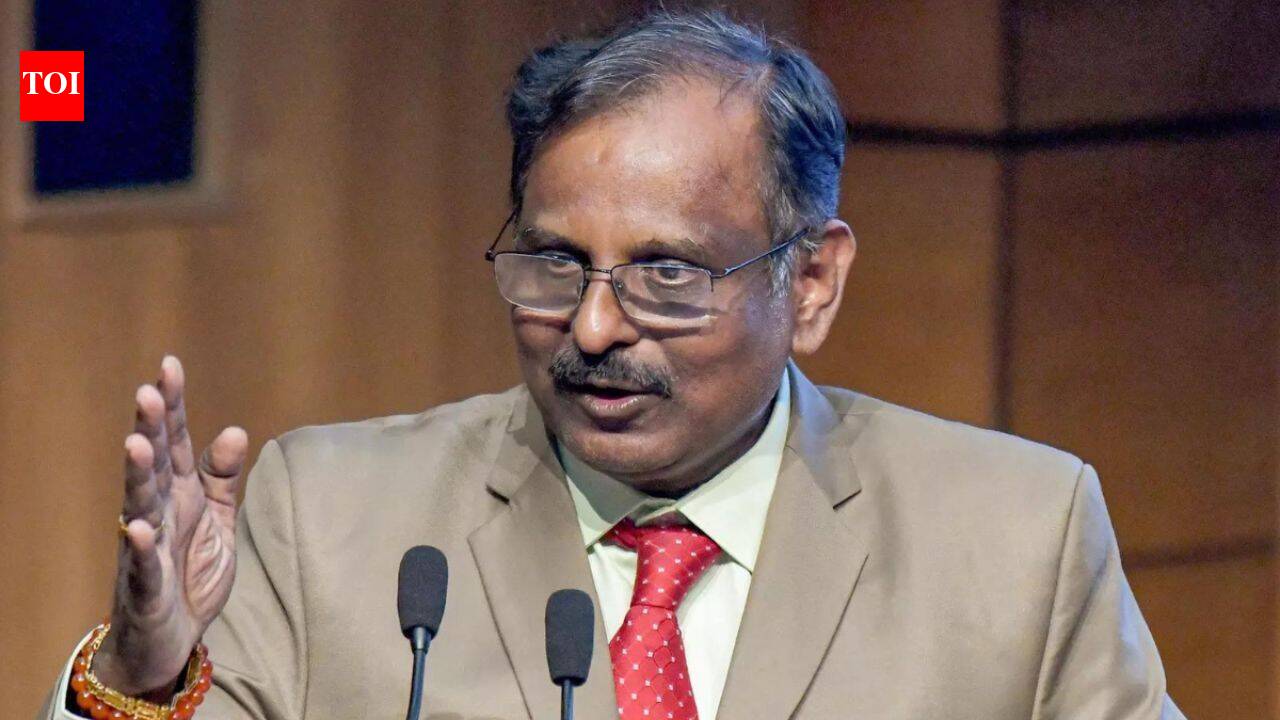 'We're working on for first uncrewed Gaganyaan mission this year': Isro chief V Narayanan