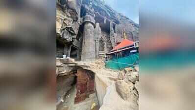 Hidden cavity found beneath Karla Caves’ 2,000-year-old Lion Pillar; ASI steps in to prevent collapse