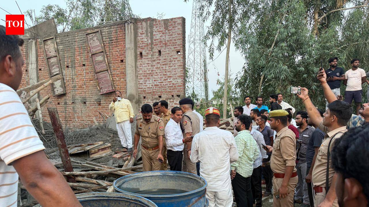 1 worker killed, 9 injured as slab of underconstruction hall collapses in Barabanki