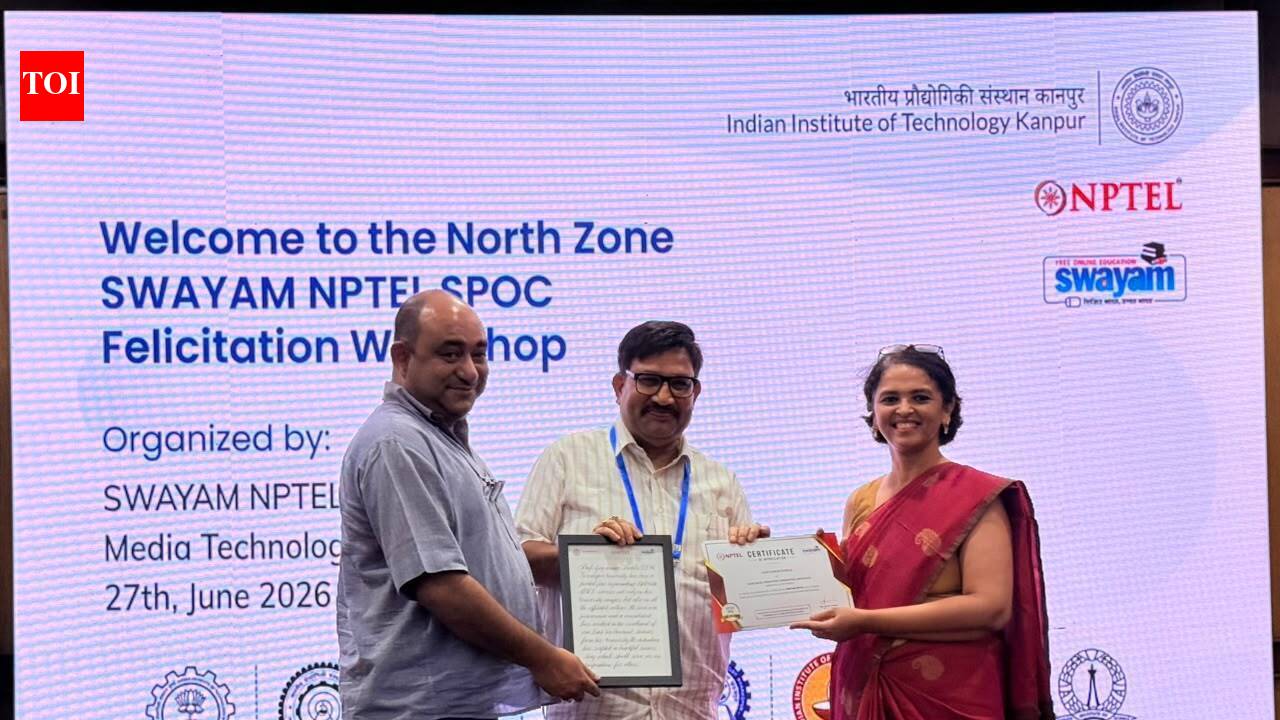 DDU Gorakhpur Univ honoured for record SWAYAM-NPTEL enrolment