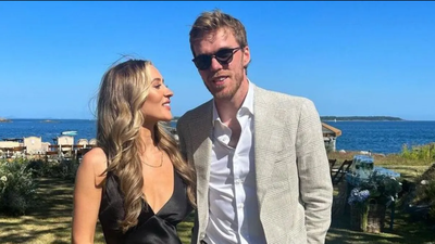 Connor McDavid's tribute to wife Lauren Kyle takes an unexpected turn after the Edmonton Oilers' disappointing season