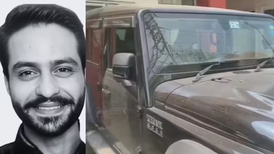  Techie was driving Thar that killed biker 2 days ago; arrested in Delhi
