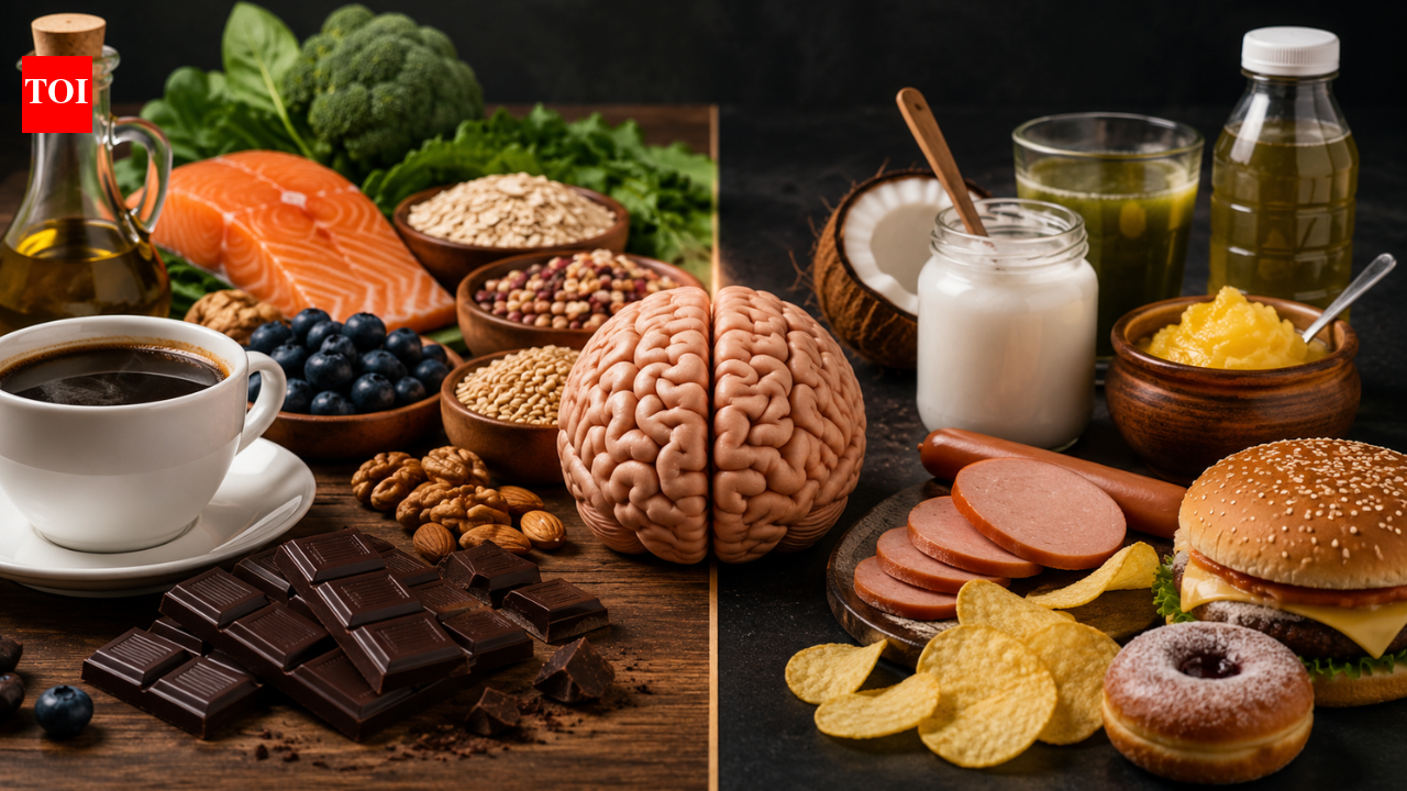 Brain-boosting foods: Hyderabad neurologist explains why coffee and dark chocolate make the list, why coconut oil, ghee as a 'brain tonic' and detox juices don't