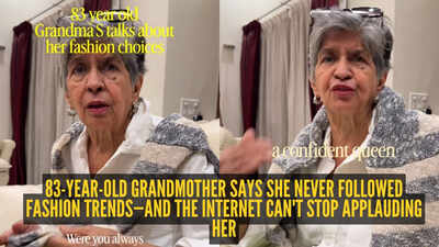  83-year-old grandmother's timeless fashion advice has the internet taking notes