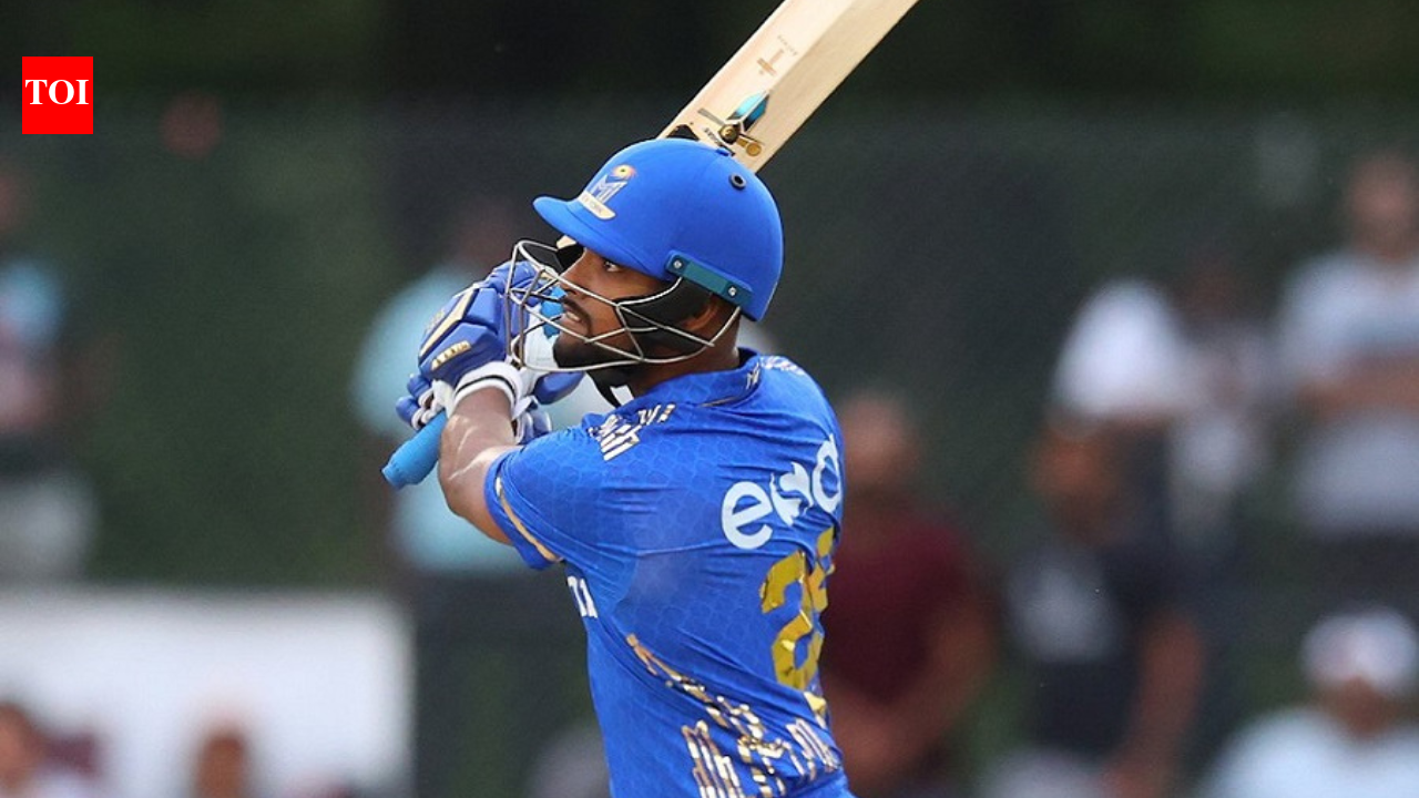 MI New York crush LA Knight Riders by 41 runs as Nicholas Pooran shines, Romario Shepherd creates MLC history