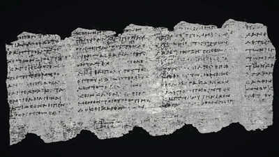 AI helps read 2,000-year-old papyrus scroll PHerc 1667 as scientists fully unwrap it, revealing…