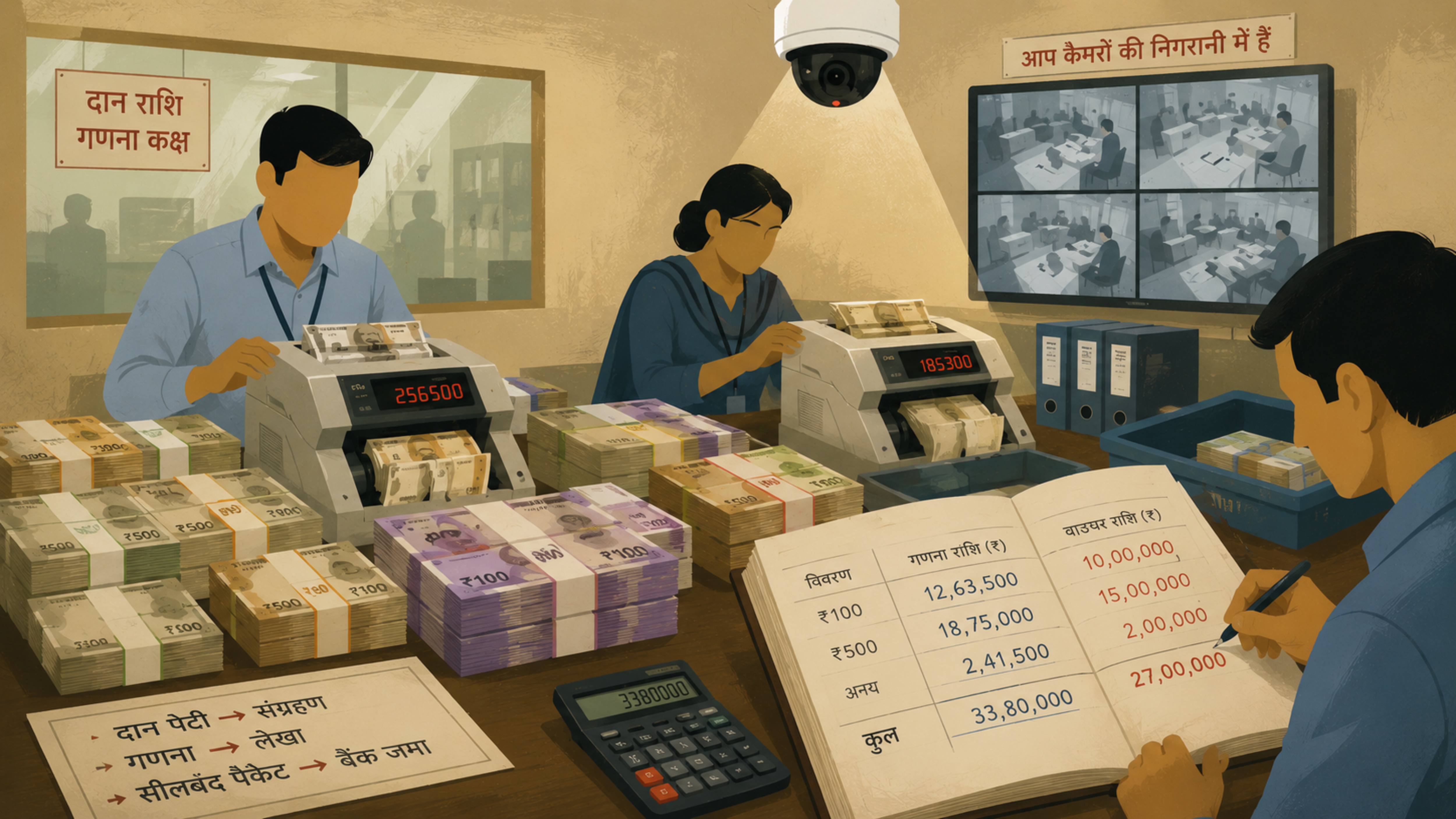Donation box to bank: Inside Ram temple cash trail