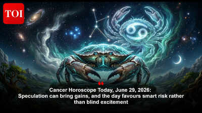 Cancer Horoscope Today, June 29, 2026: Speculation can bring gains, and the day favours smart risk rather than blind excitement