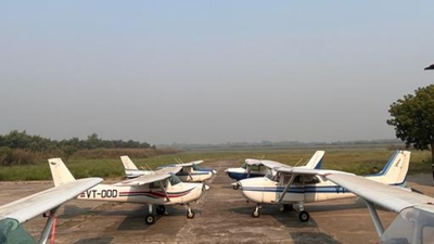 Female cadet pilot injured after being struck by running propeller during deboarding at Kanpur FTO