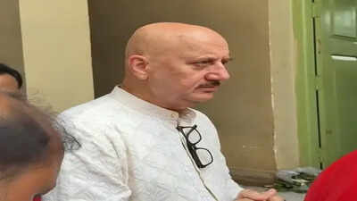 Anupam Kher seeks blessings at Kalighat Kali temple ahead of Bengali cinema return