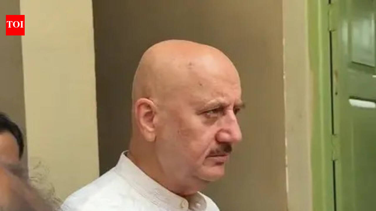 Anupam Kher seeks blessings at Kalighat Kali temple ahead of Bengali cinema return