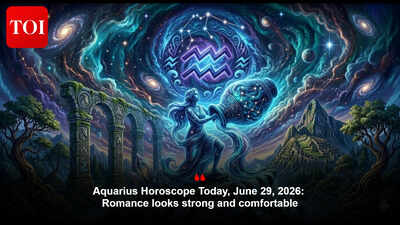 Aquarius Horoscope Today, June 29, 2026: Romance looks strong and comfortable
