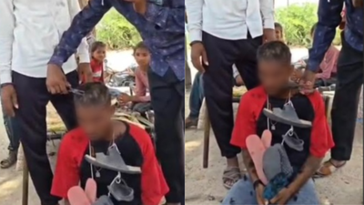 Youth held captive, assaulted and humiliated; forced to wear shoe garland after entering house in Rajasthan village