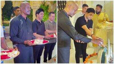 Fast & Furious star Tyrese Gibson calls India visit 'life-changing', performs Shiva puja at Mumbai temple