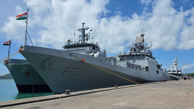 2 Indian Navy ships, naval band, Army contingent to take part in Seychelles National Day celebrations