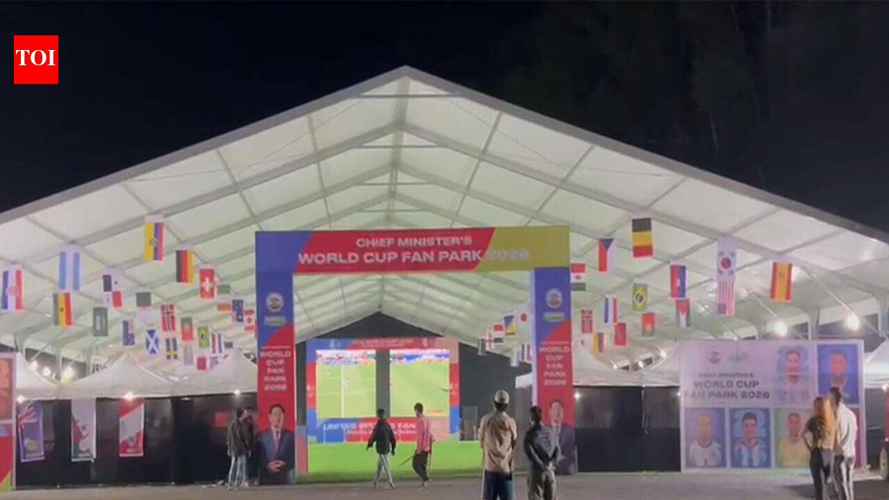 Fans ready to savour WC at Meghalaya CM Football Fan Park