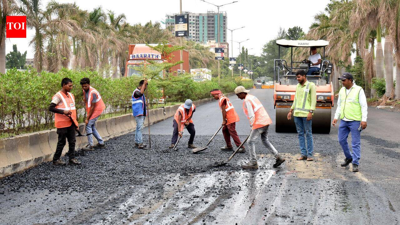 Asphalt supply eases: NMC begins repairs on key city roads