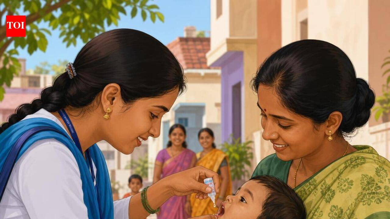 Over 4.6 lakh kids targeted as Pulse Polio drive begins in Ballari, Raichur