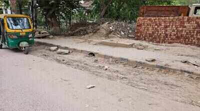 Desilting of main stormwater drain not done yet, waterlogging fears rise in Gurgaon Sec 21