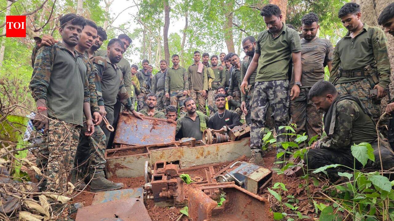 Post Maoist Cleanup In Gadchiroli, Security Forces Bust Hidden Arms Unit