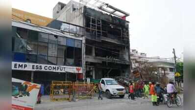 Week on, Aliganj fire site still wears a haunted look