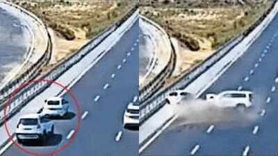 SUV hits car reversing on Delhi-Dehradun expressway; 4 of Haryana family dead
