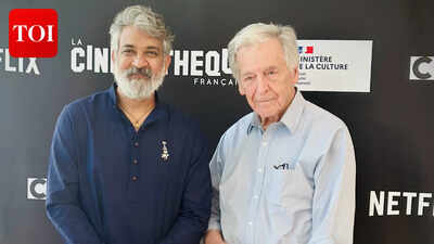 SS Rajamouli receives honour at Cinémathèque Française in Paris; Costa-Gavras spends 8 hours watching his films