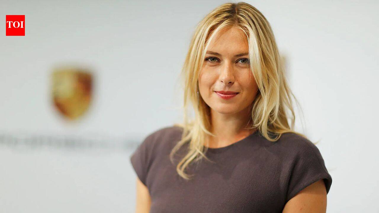 Former Wimbledon champion Maria Sharapova returns to beloved getaway in chic beach look