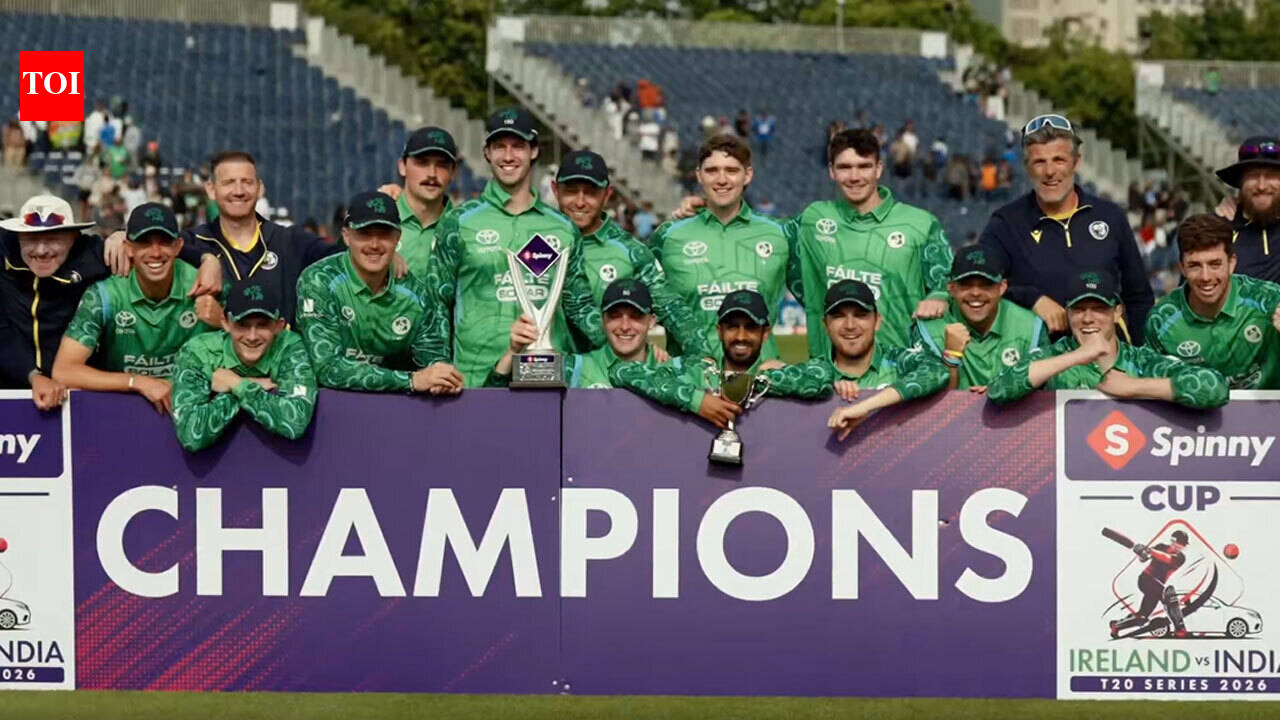 ‘Still trying to process it’: Rajasthan-born Jai Moondra leads Ireland’s emotional celebrations after historic series win over India