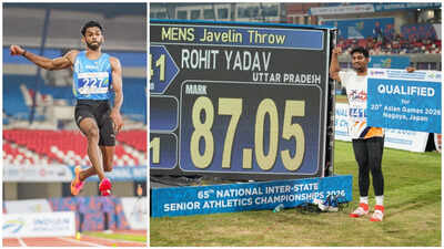 Rohit Yadav's meet record, Murali Sreeshankar’s 8. 38m light up Inter-State finale
