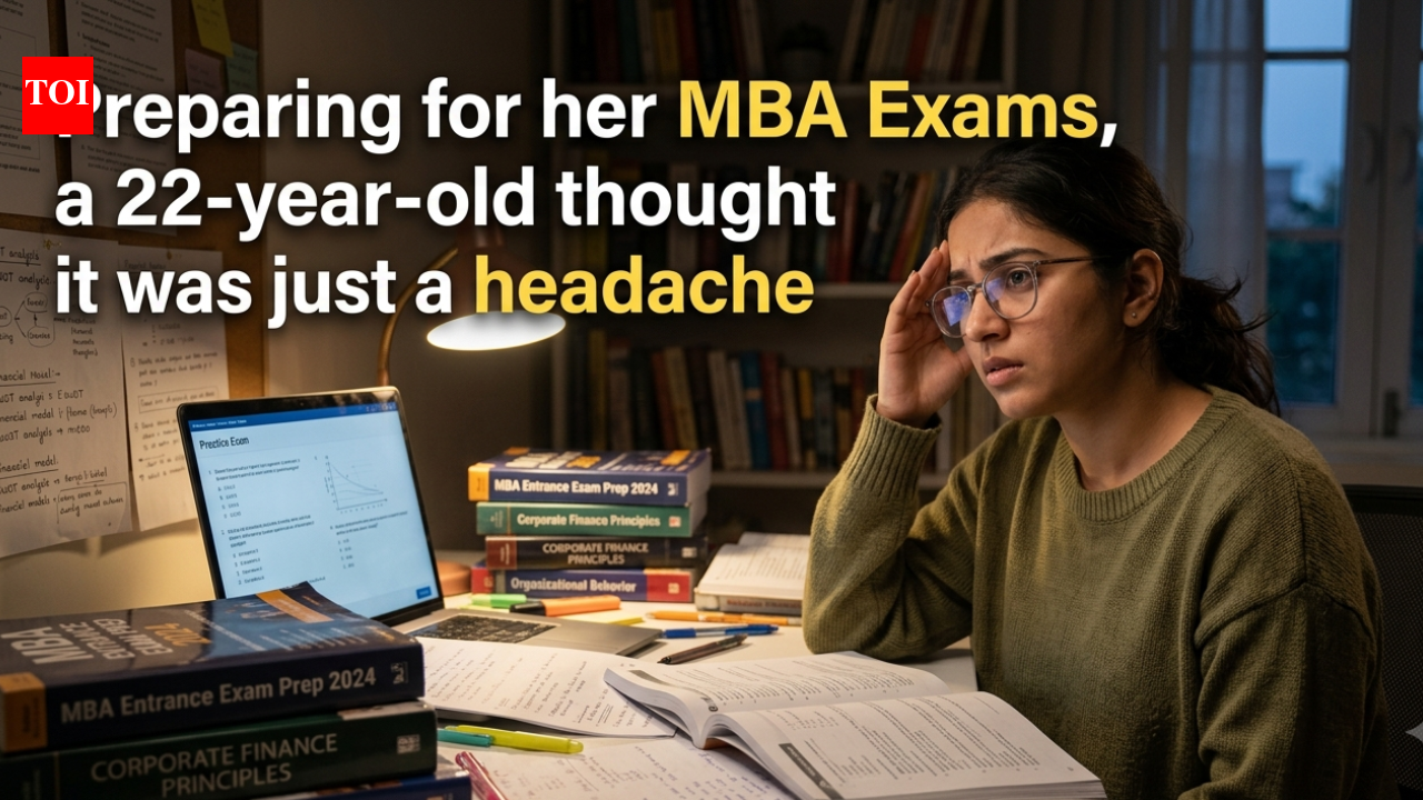 Preparing for her MBA Exams, a 22-year-old thought it was just a headache: A seizure revealed a large brain tumor, and awake brain surgery helped save both her life and her dreams