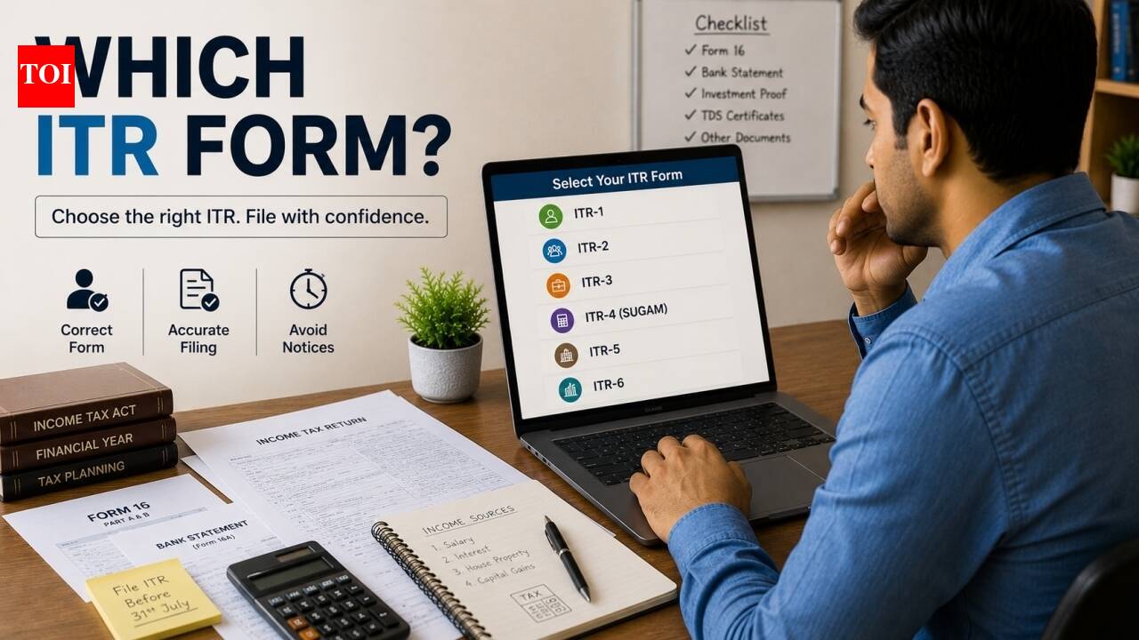 ITR filing: Which is the correct tax return form for you? ITR-1 to ITR-7 eligibility explained