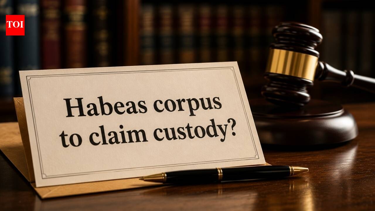 Mother leaving child with grandparents not illegal detention; father cannot use habeas corpus to claim custody: Gujarat High Court