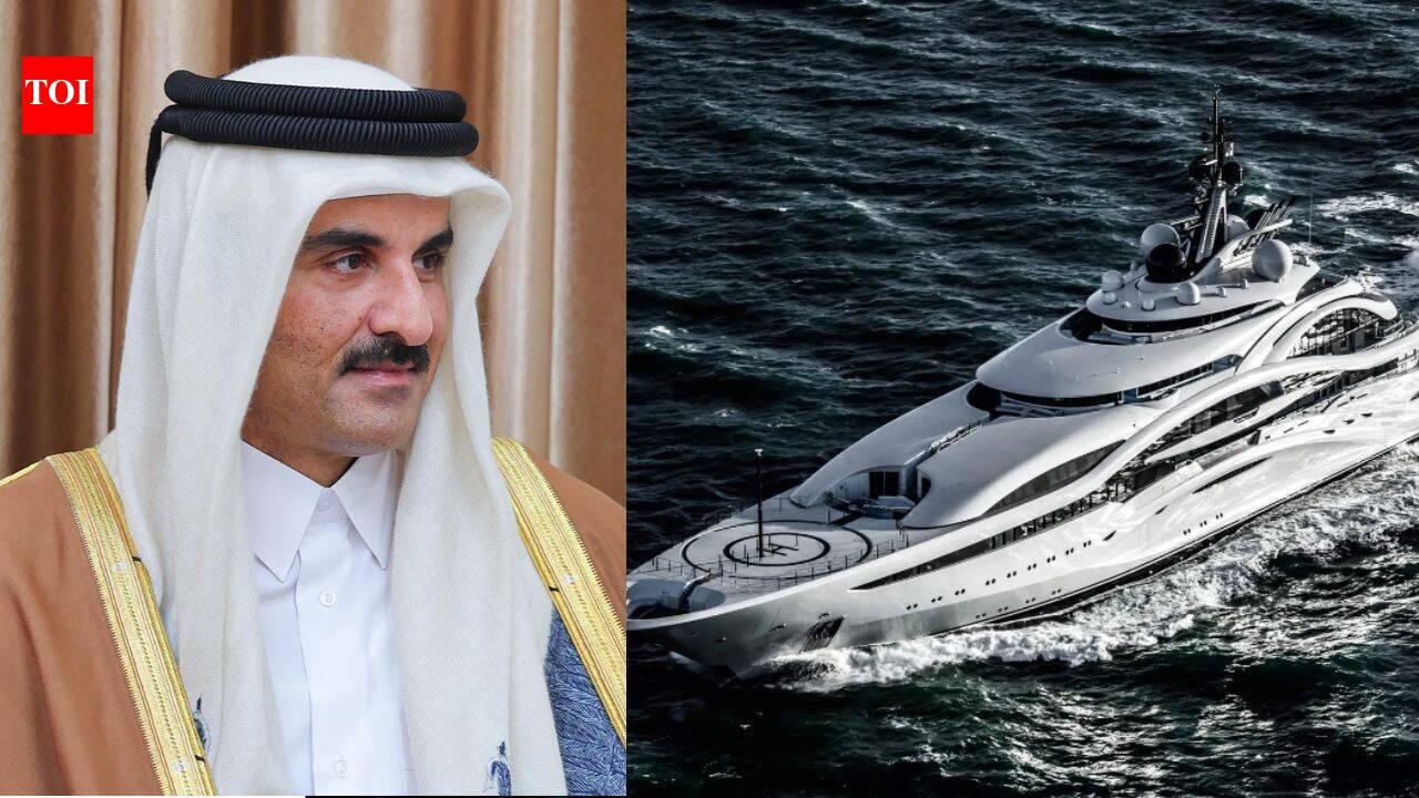 Qatar's wealthy emir Sheikh Tamim gave away $400m luxury 747 to Trump, then quietly rebuilt a $500m superyacht for next voyage