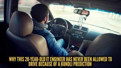  Why this 28-year-old IT engineer has never been allowed to drive because of a kundli prediction