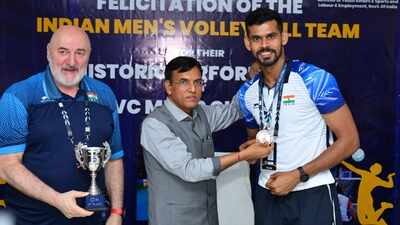 India's historic AVC Volleyball bronze should be 'only the beginning,' says Sports Minister Mansukh Mandaviya
