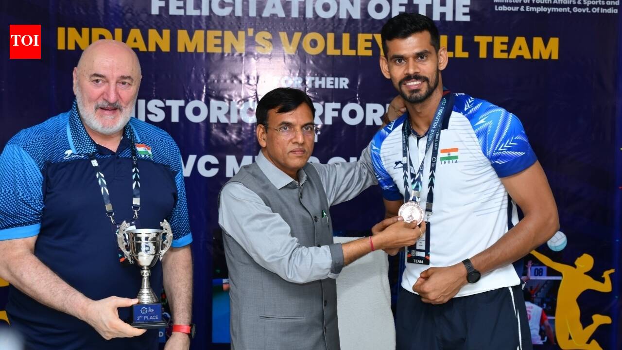 India's historic AVC Volleyball bronze should be 'only the beginning,' says Sports Minister Mansukh Mandaviya